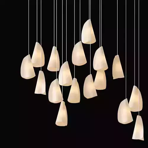 Bocci Random 21 14 Series Pendant 3D model