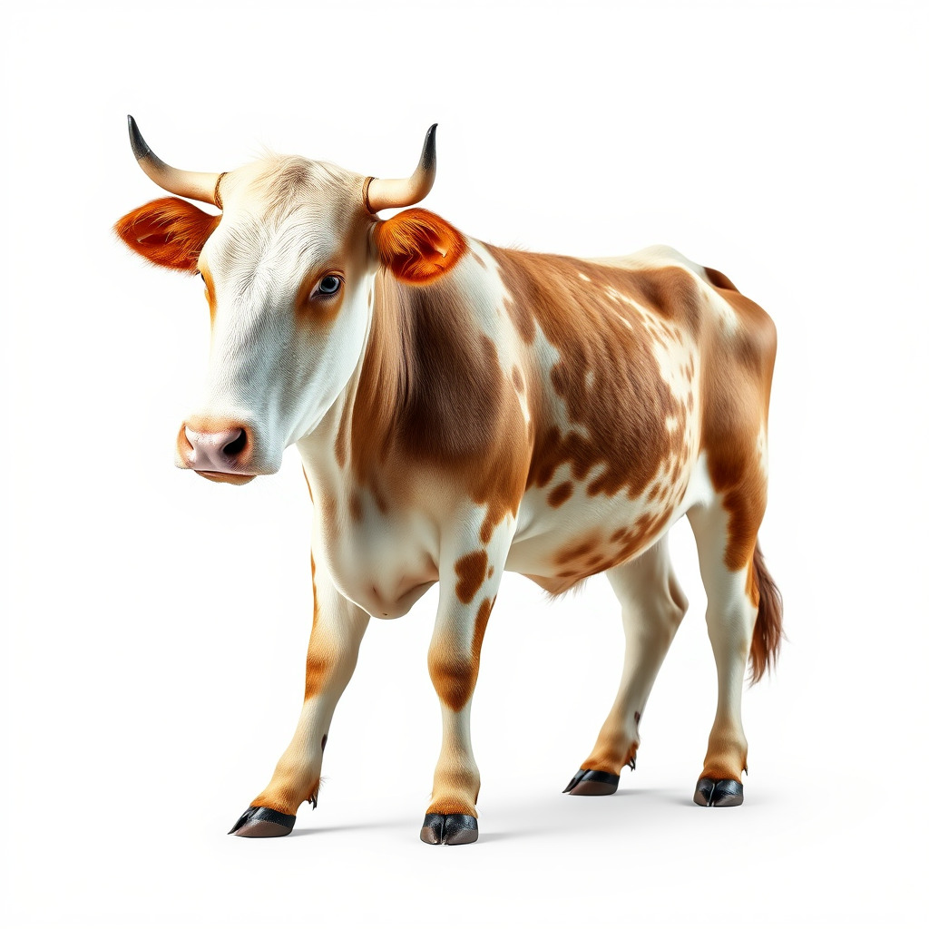 Realistic Cow D Model Pack for Animation and Games Low-poly 3D model_3