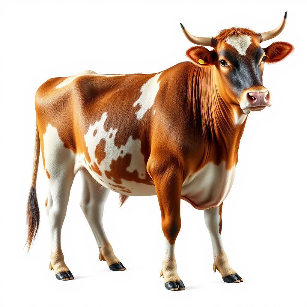 Holstein Cow D Model Pack Low-poly 3D model_3