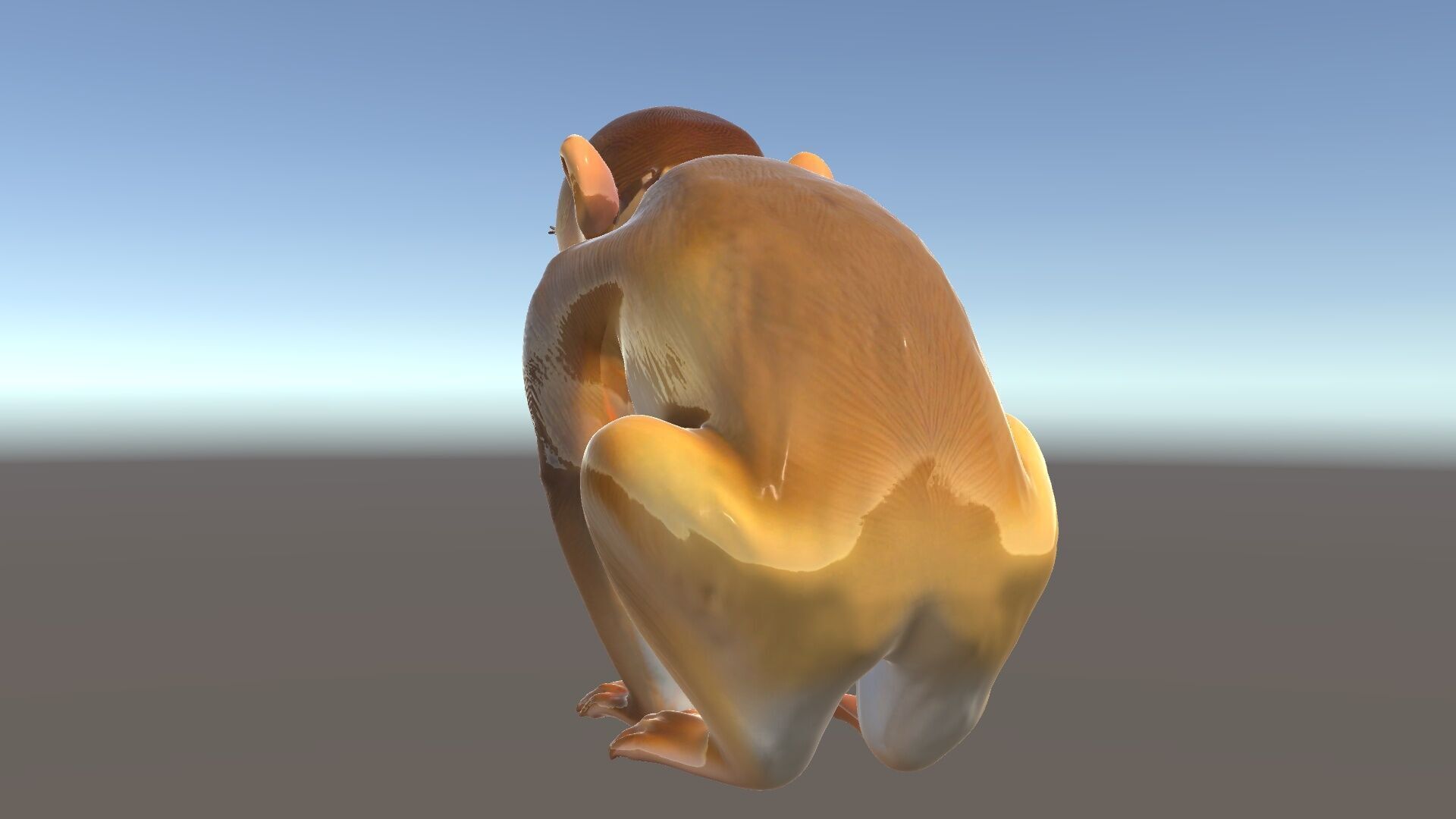 Baby Monkey D Model Pack  Realistic and Detailed Low-poly 3D model_5