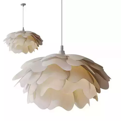 Flower Shaped White Pendant lamp