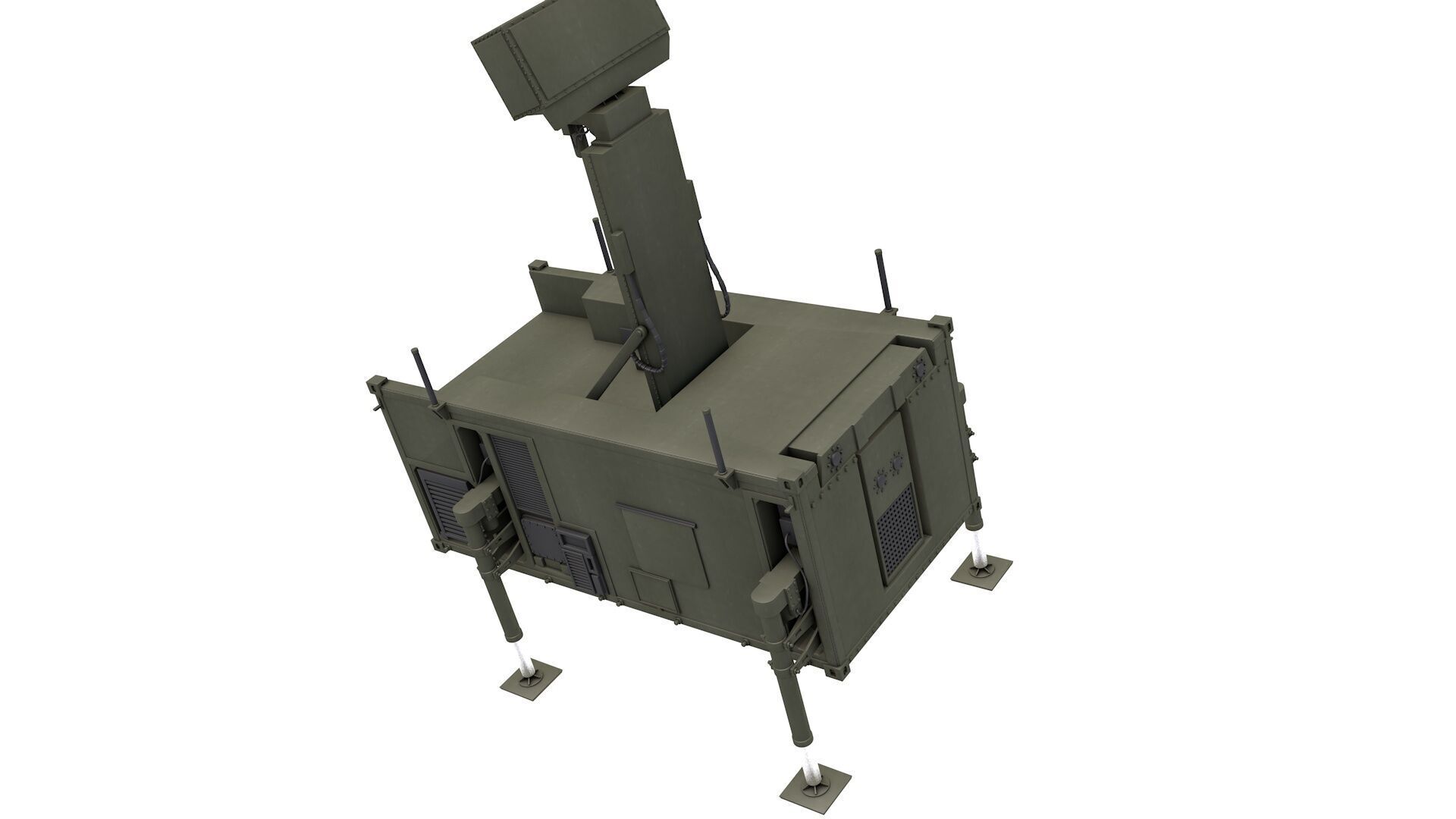 Leonardo Kronos Land Radar 3D model_5