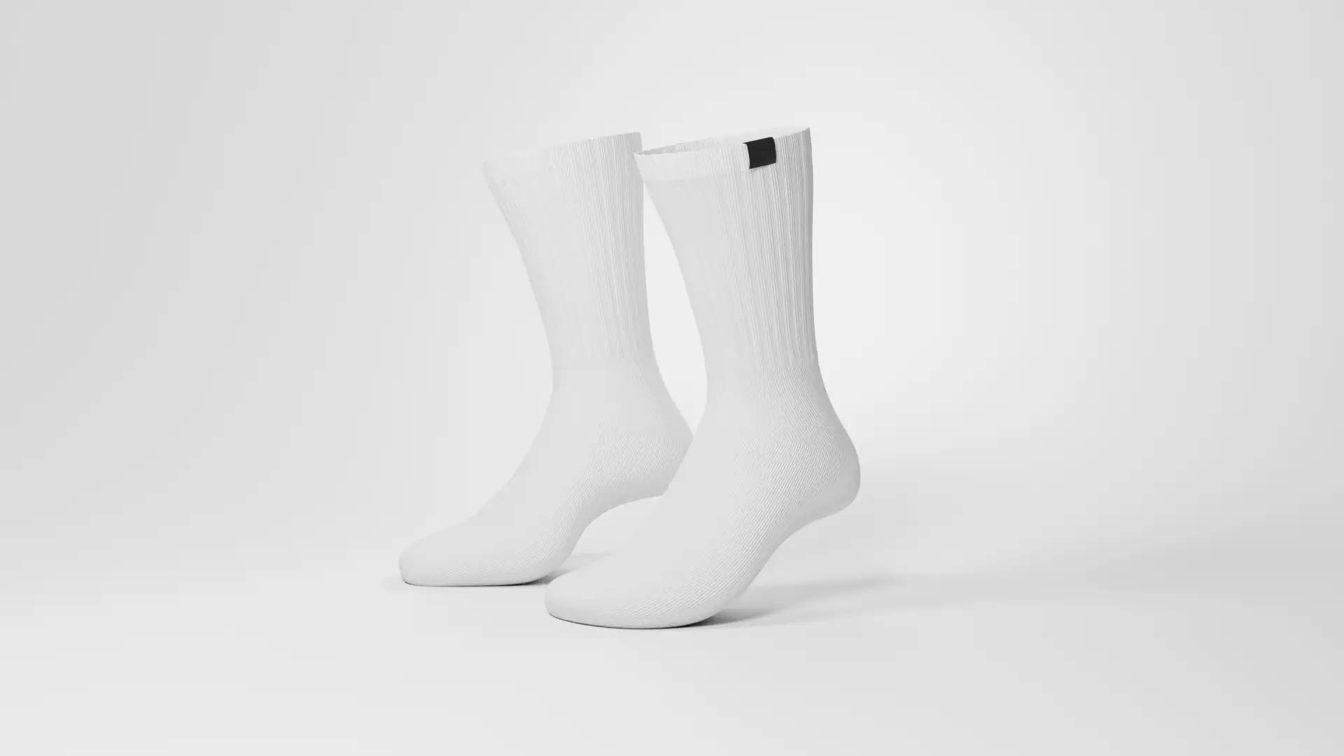 Stylized Socks Low Poly Game Ready Clothing Accessory Low-poly 3D model_0