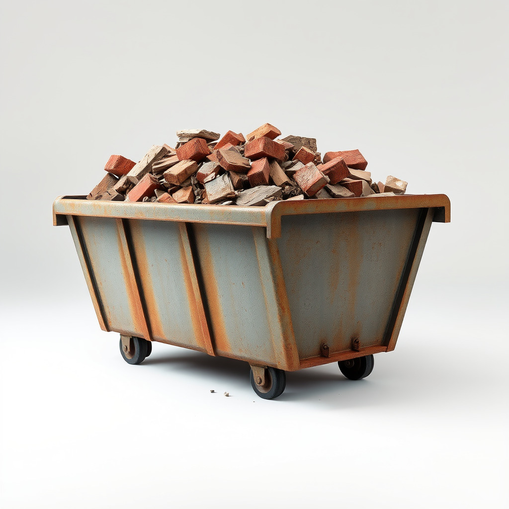 Rustic Industrial Metal Container Model Pack Low-poly 3D model_3