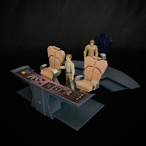 USS Enterprise Bridge Control Center Console -The Motion Picture 3D print model