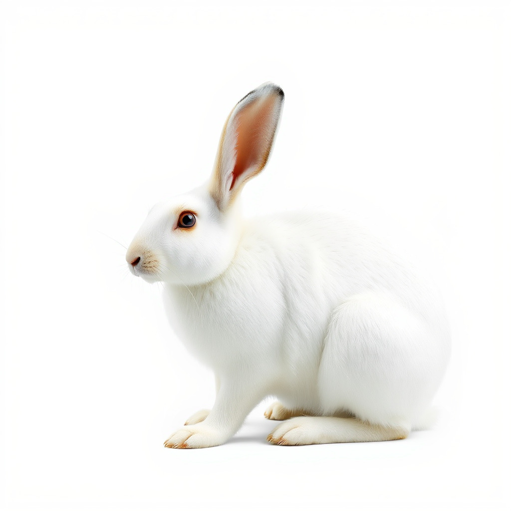 Realistic Rabbit Model Pack for D Rendering and Games Low-poly 3D model_2