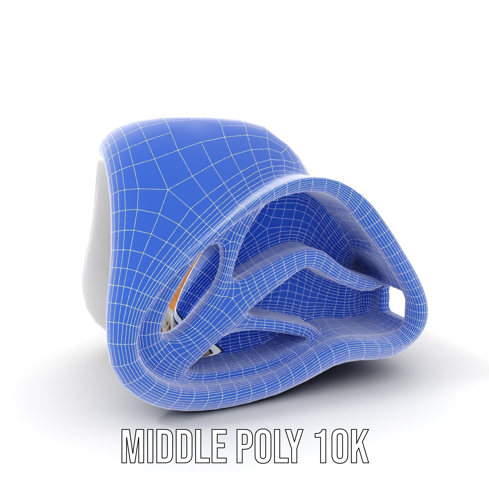 Futuristic Architectural Structure model pack Low-poly 3D model_15