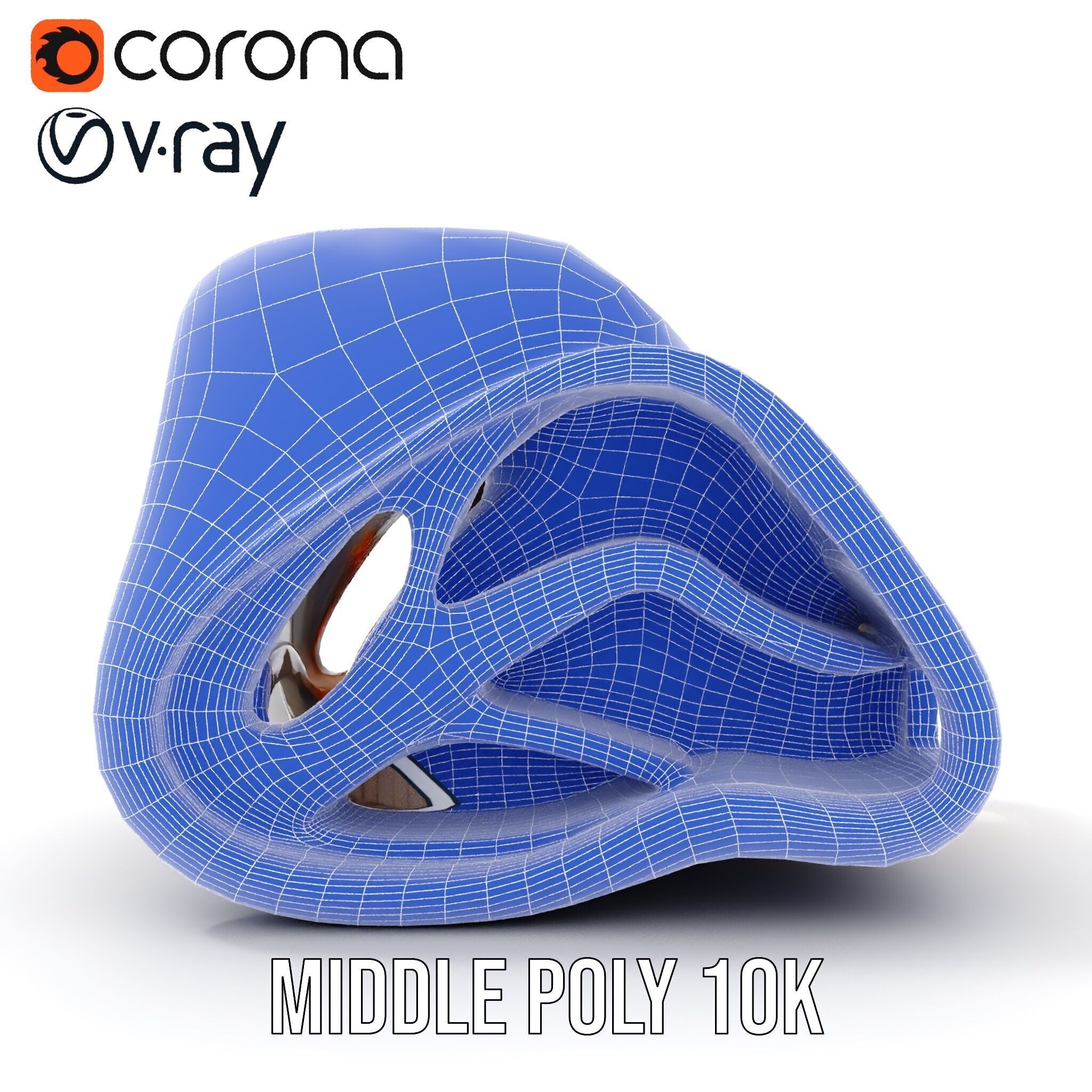 Futuristic Architectural Structure model pack Low-poly 3D model_23