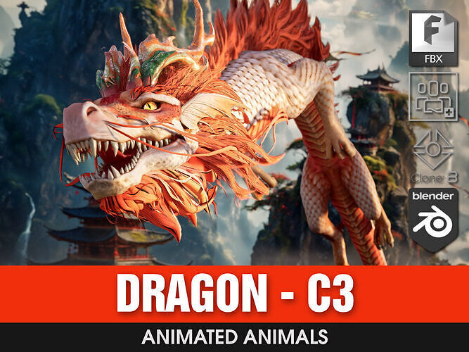 Dragon-C3 3D model