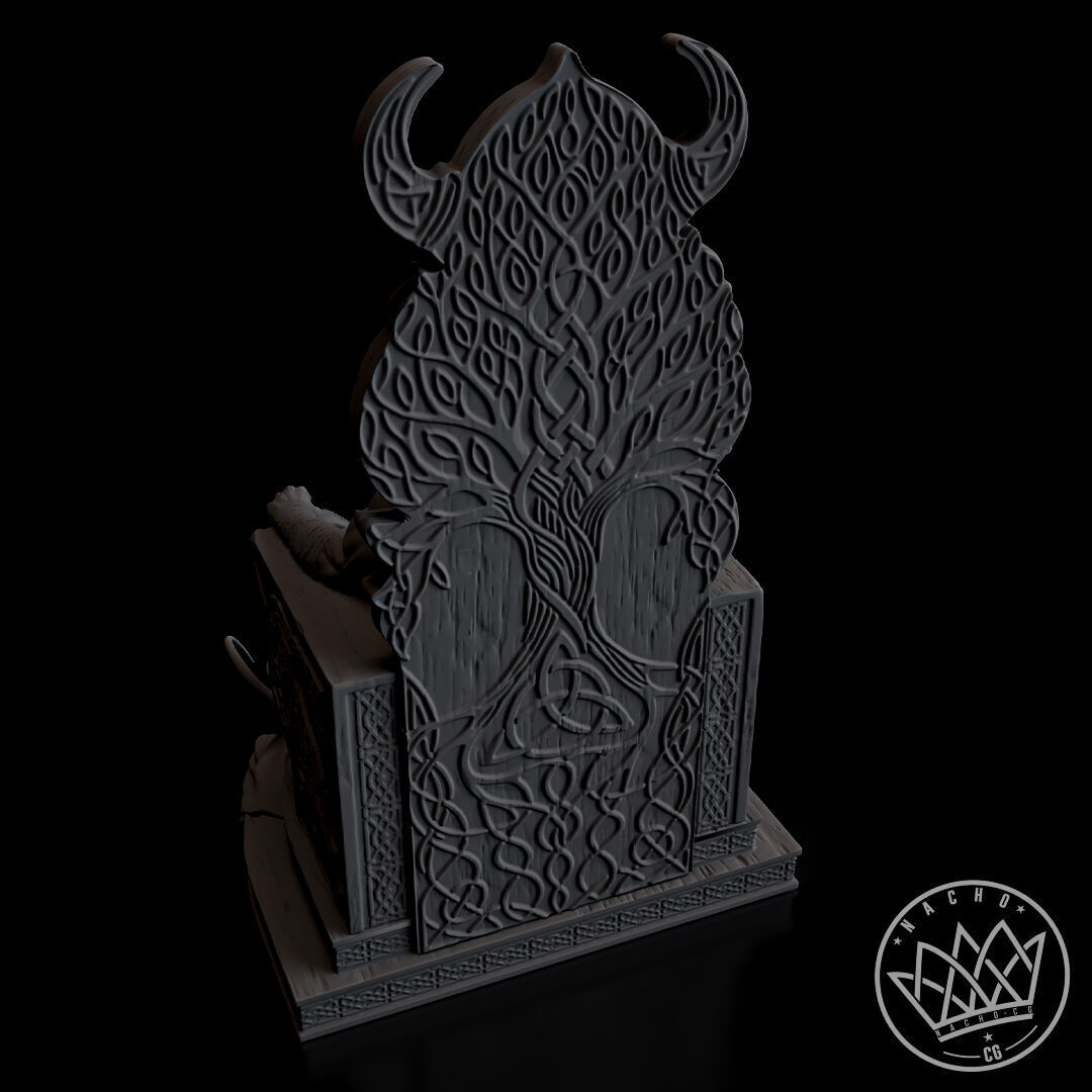 Fan Art - Thor King of Kings - Statue 3D print model_20