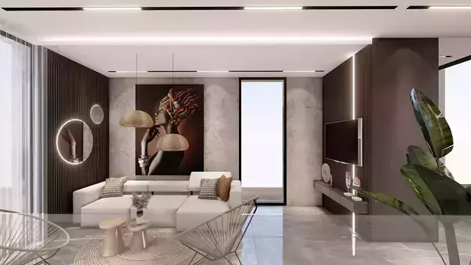 Apartment sketchup design