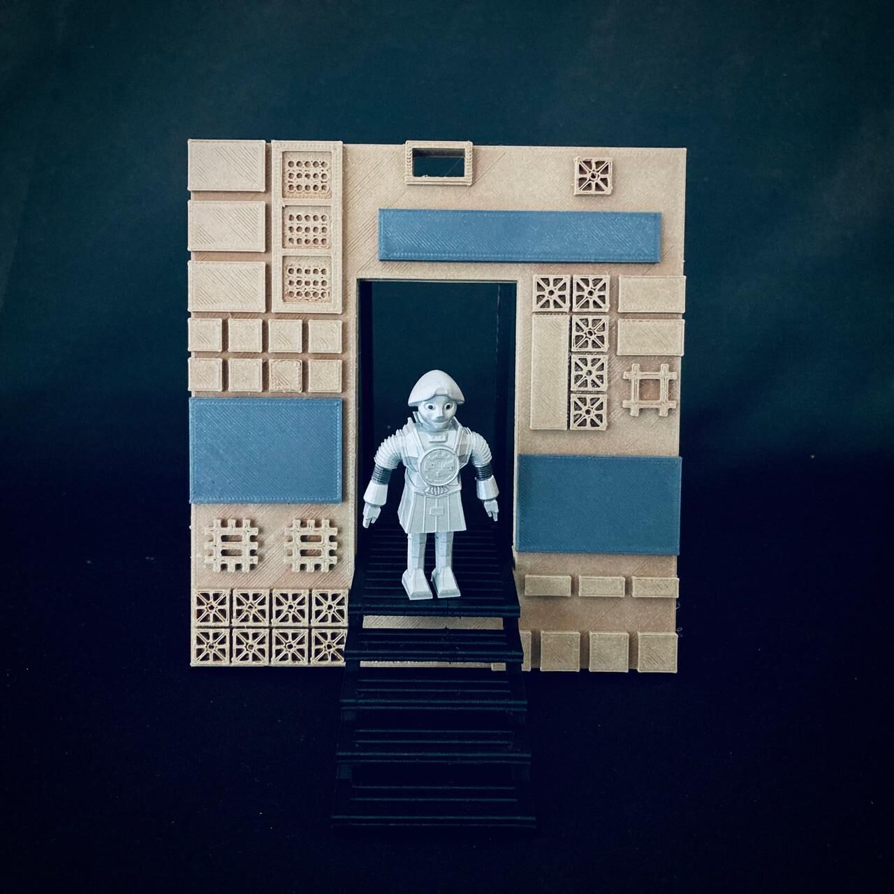 BUCK ROGERS STAR FIGHTER HANGAR PART 3D print model_5