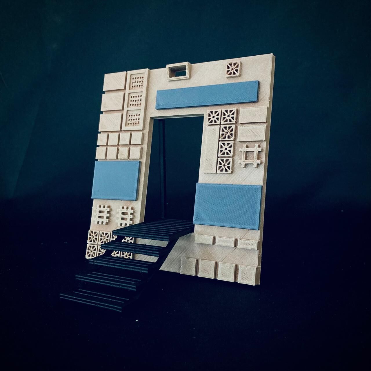 BUCK ROGERS STAR FIGHTER HANGAR PART 3D print model_6