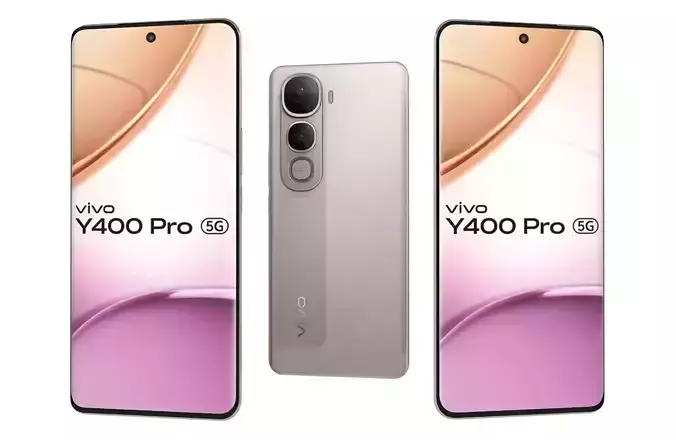 Vivo Y400 Pro 5G Gold
