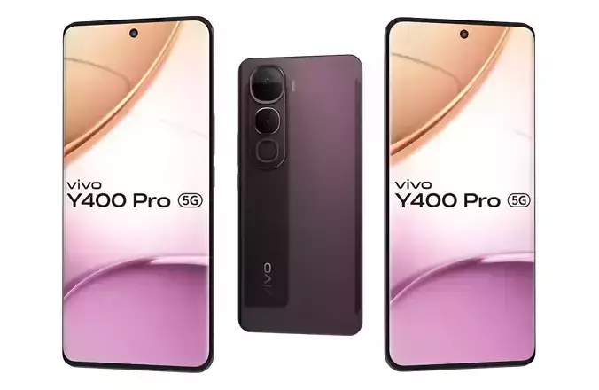 Vivo Y400 Pro 5G Red