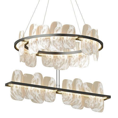 Dionis Chandelier Collection Lampatron 3D model