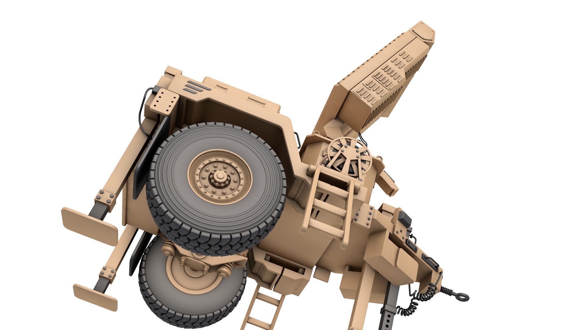 Kalkan Radar 3D model_5