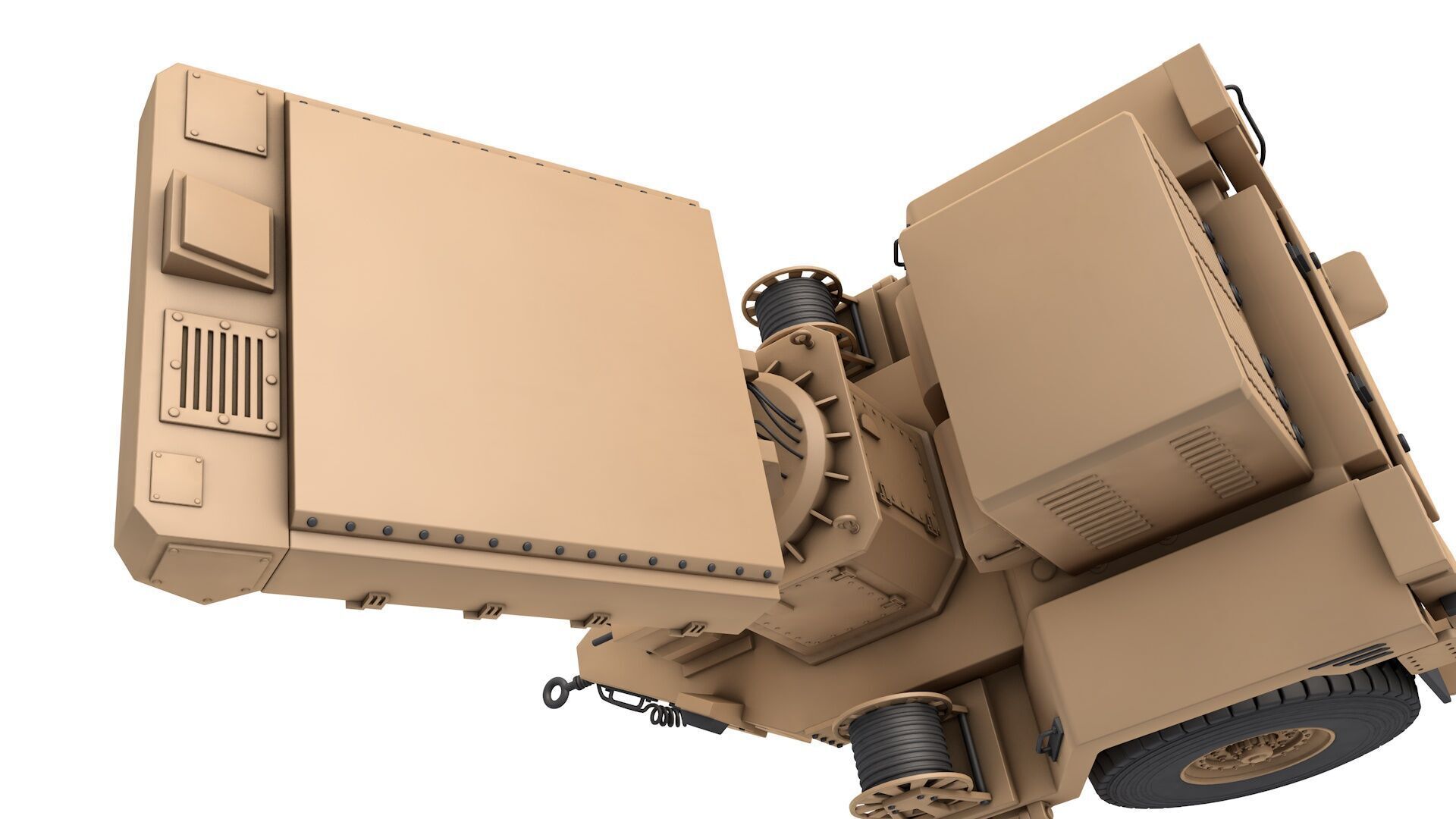 Kalkan Radar 3D model_7