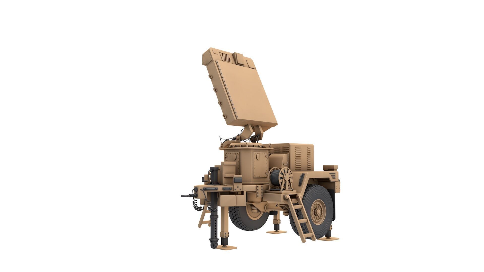 Kalkan Radar 3D model_1