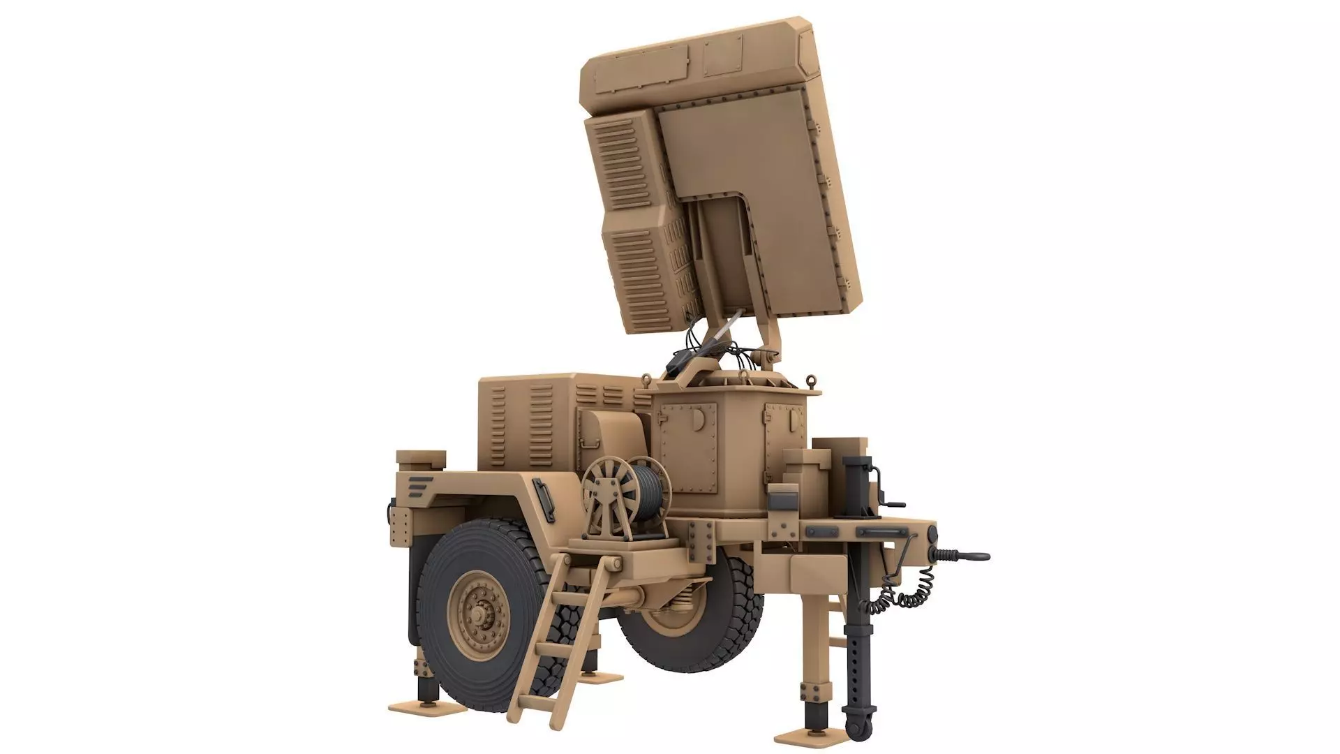 Kalkan Radar 3D model_0