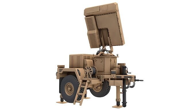 Kalkan Radar 3D model