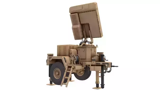 Kalkan Radar 3D model