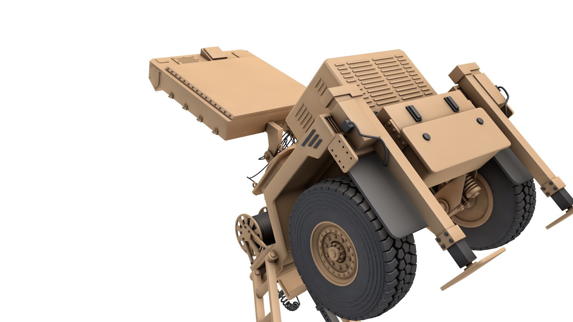 Kalkan Radar 3D model_4