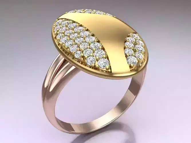 Oval Ring - Womens  Rings - N822918