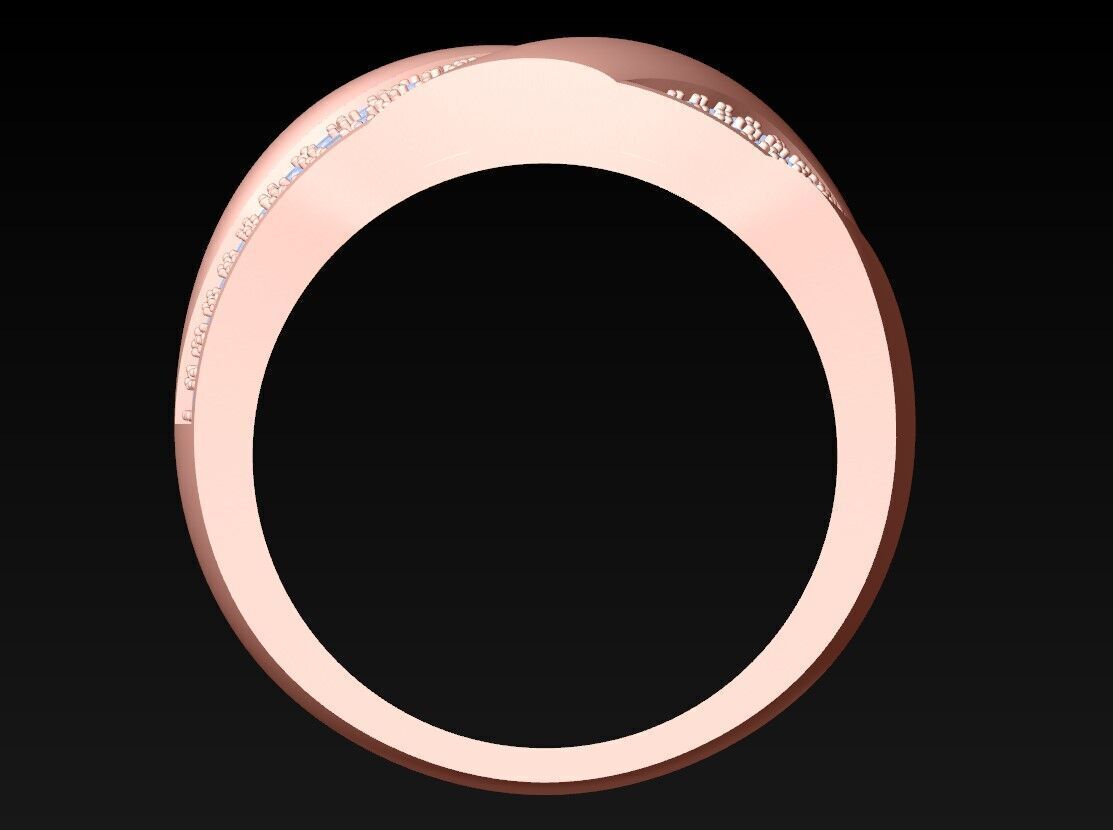 Diamond Ring - N822017 3D print model_6