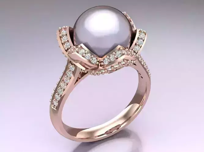 Pearl Ring - Womens Rings  - N822318