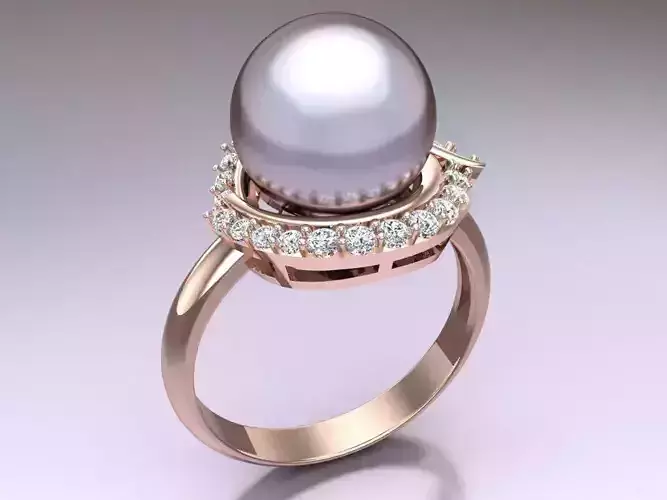 Pearl Ring - Womens Rings  - N822408