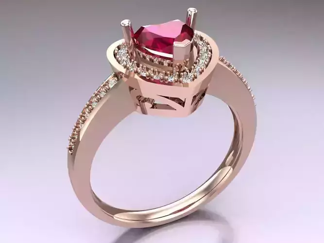 Heart Ring - Womens Rings - N832803