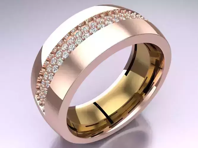 Diamond Ring - N832937 3D print model