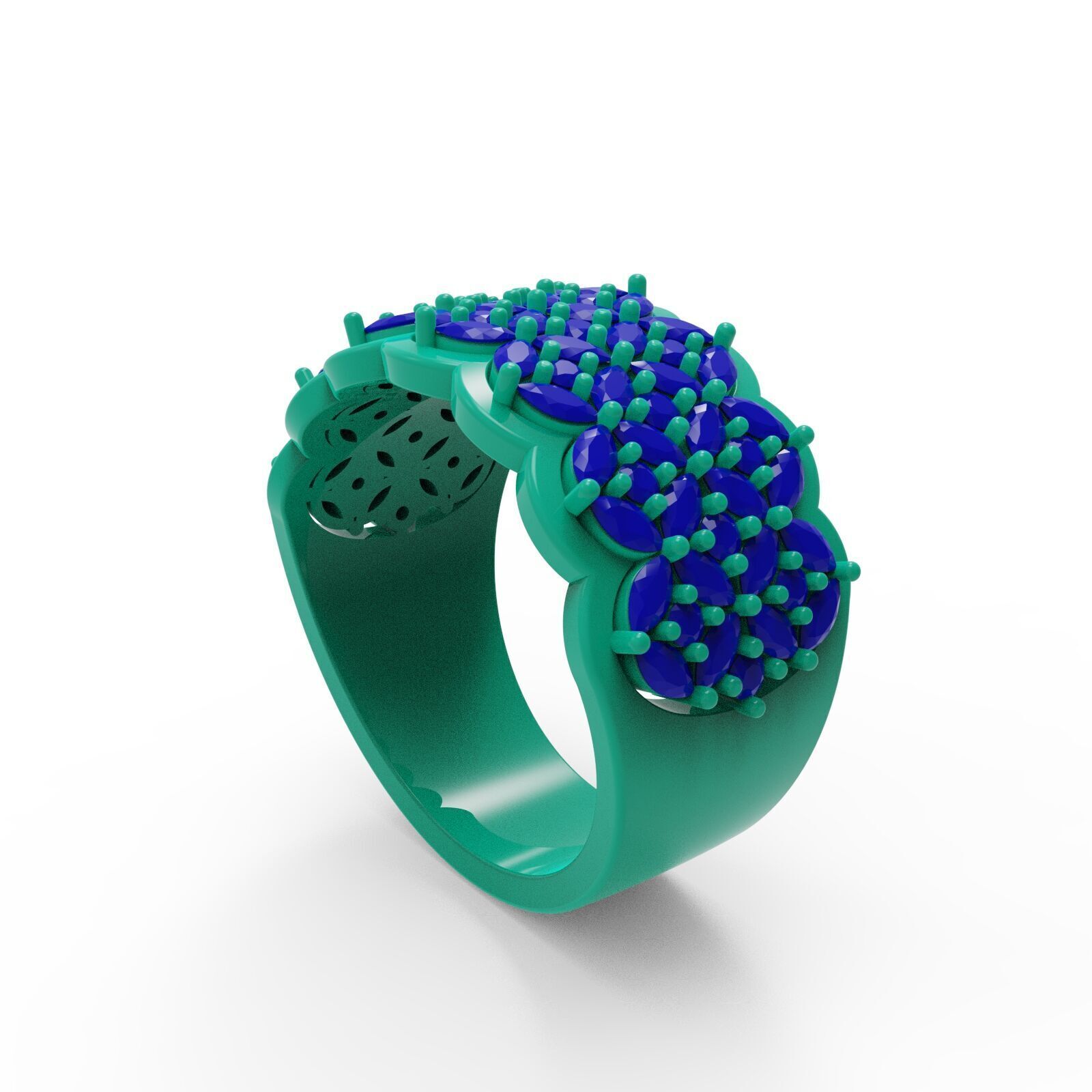 Nice ring 002 3D print model_6
