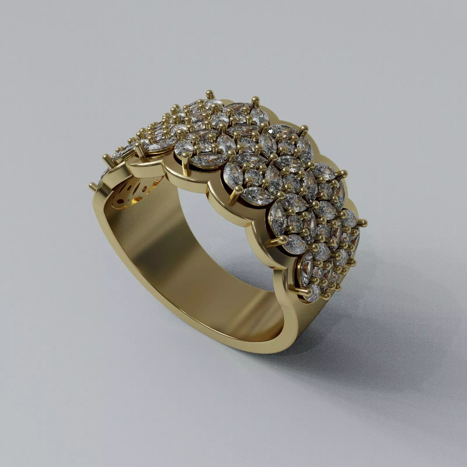 Nice ring 002 3D print model_0