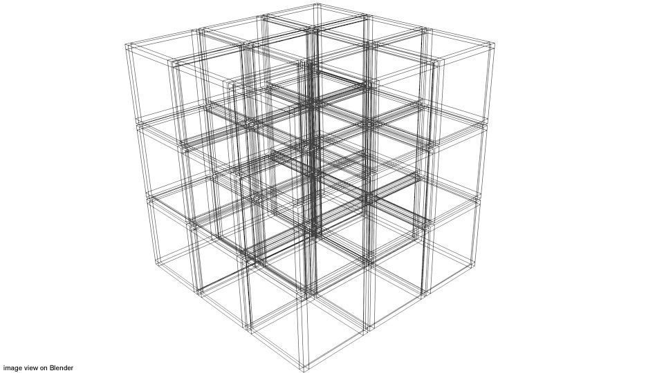 Toys - Rubiks Cube 3D model_3