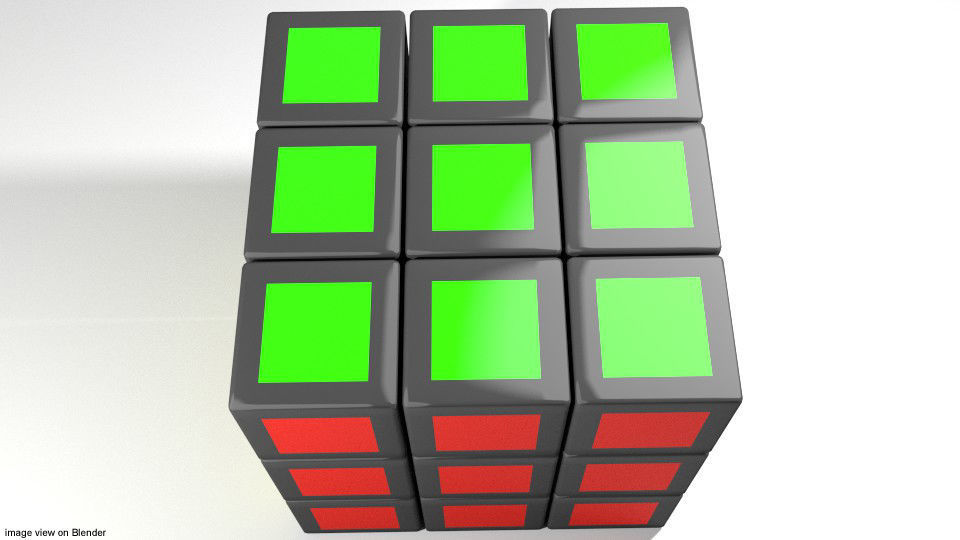 Toys - Rubiks Cube 3D model_2