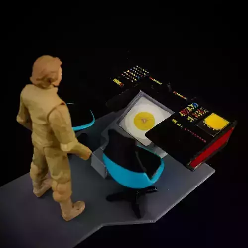 Star Trek Tos Bridge Main Center Console 3D print model