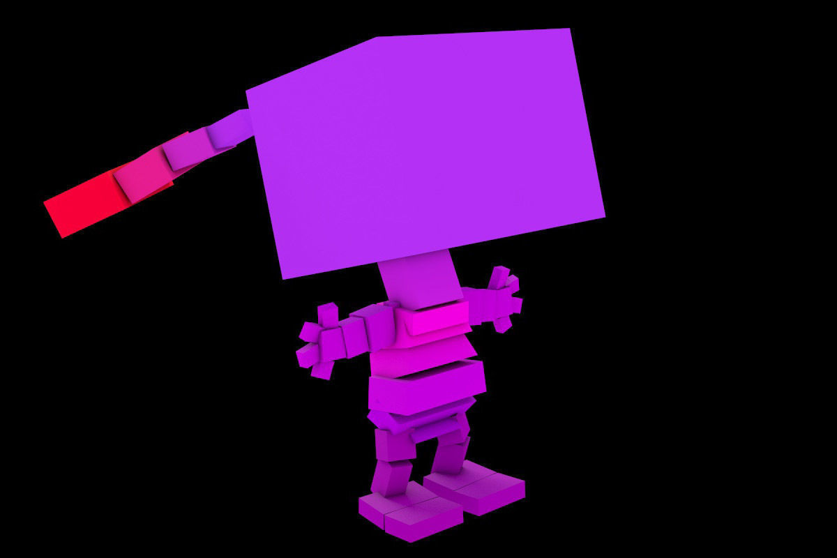 peanuts snoopy cartoon dog 3D model_6