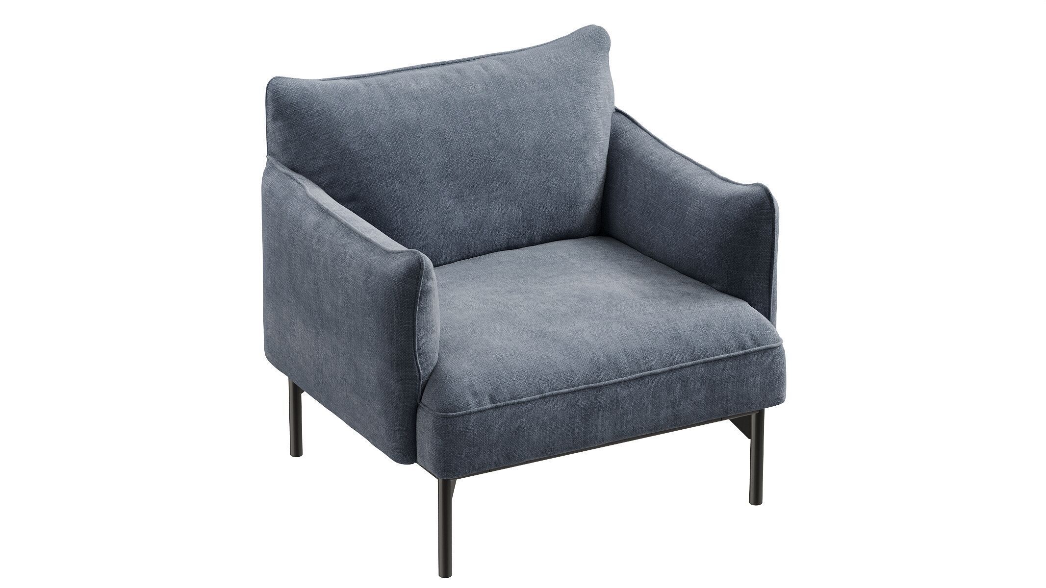 Penn Chair By West Elm 3D model_29