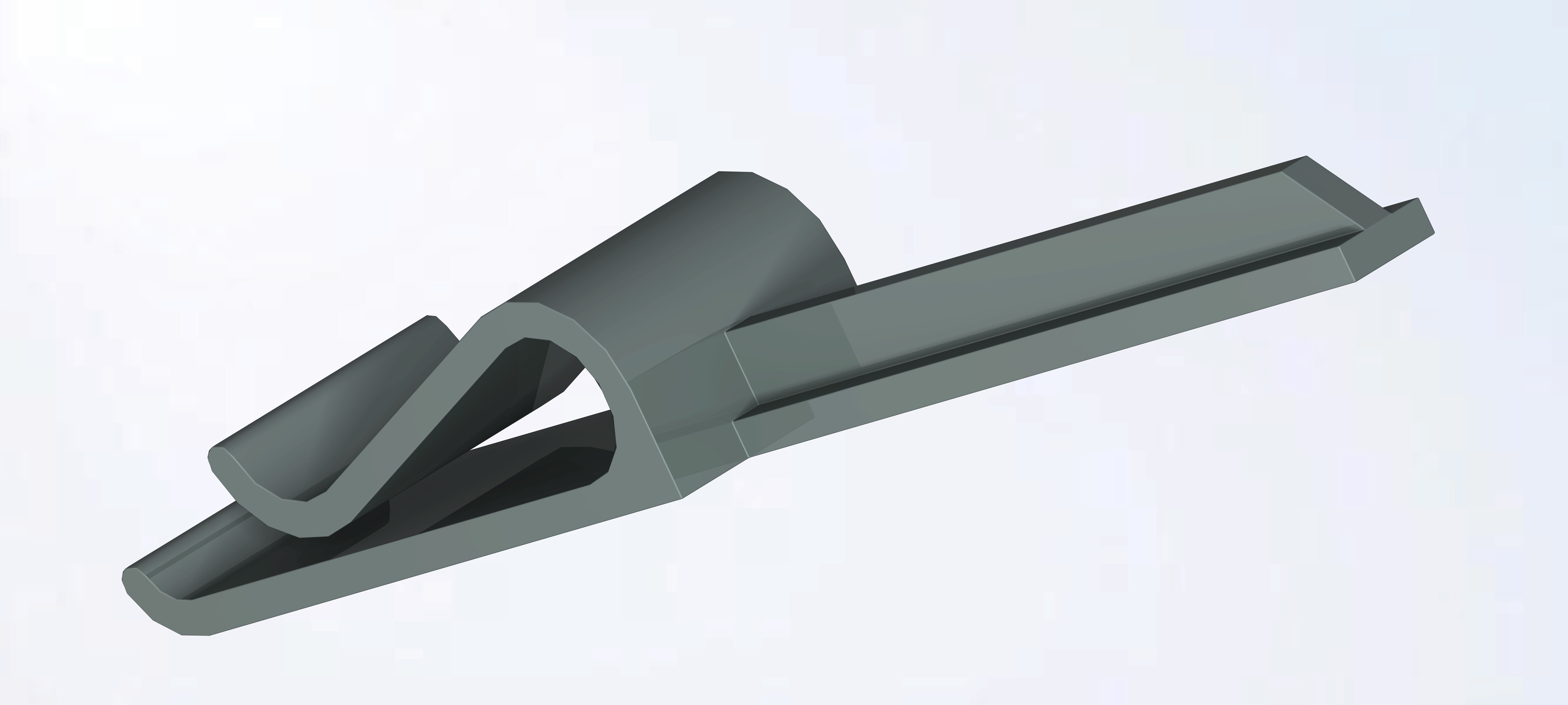 Utility Pole Hook - Handy Hook - Bracket 3D print model_3