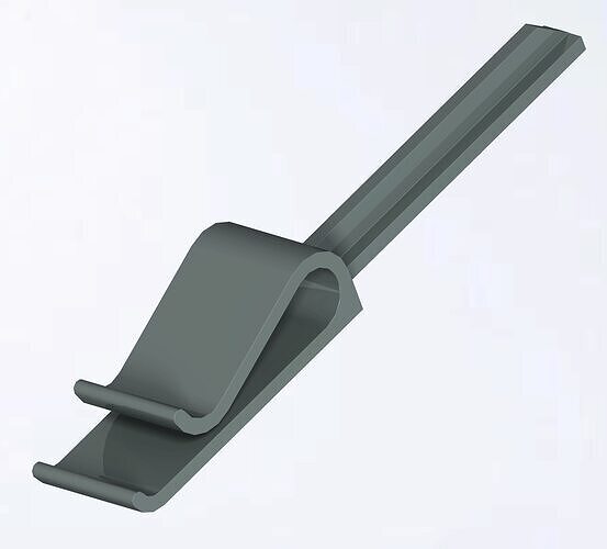 Utility Pole Hook - Handy Hook - Bracket 3D print model