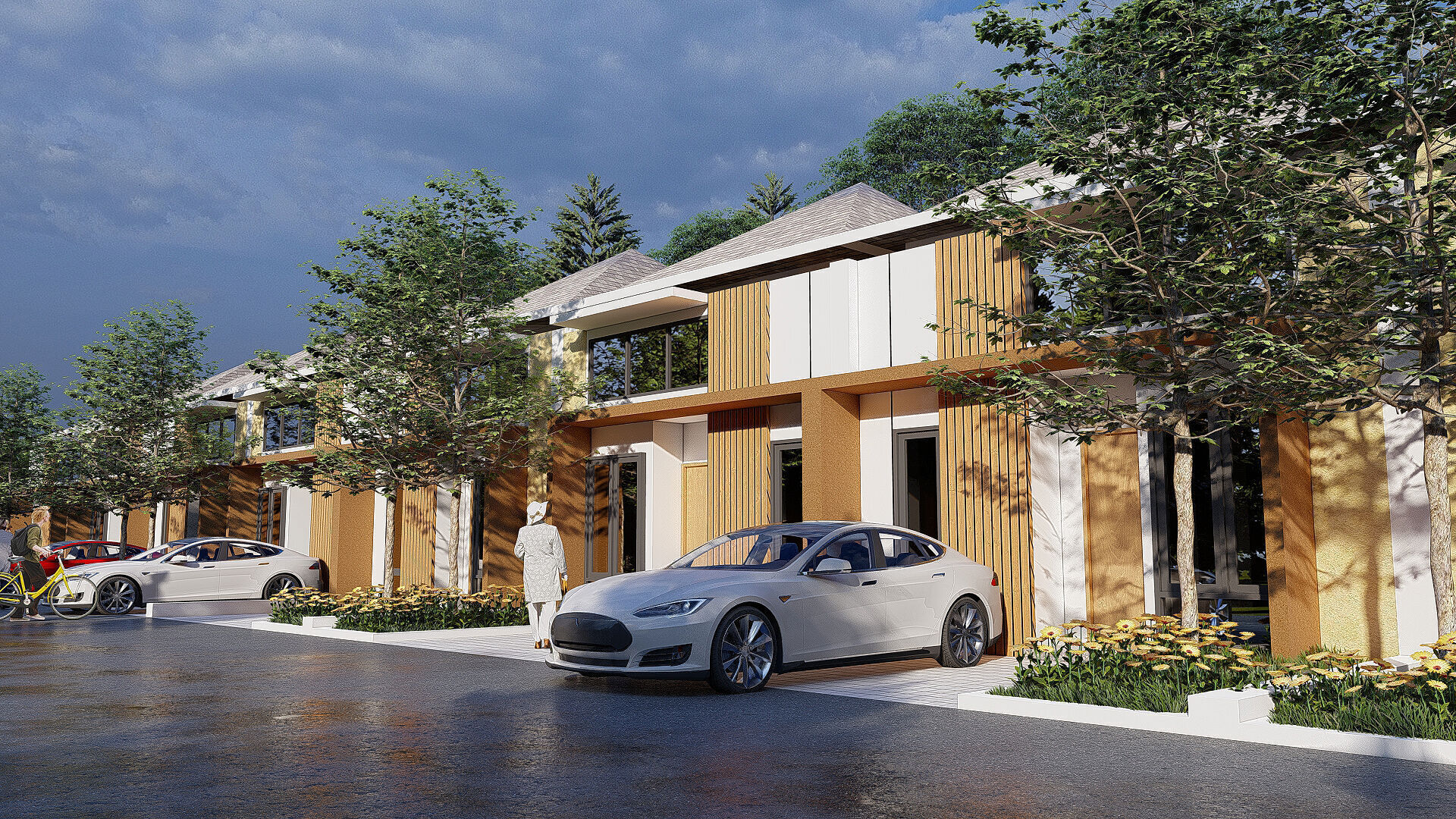 6x12 One Floor House SketchUp DWG and Lumion File 3D model_2