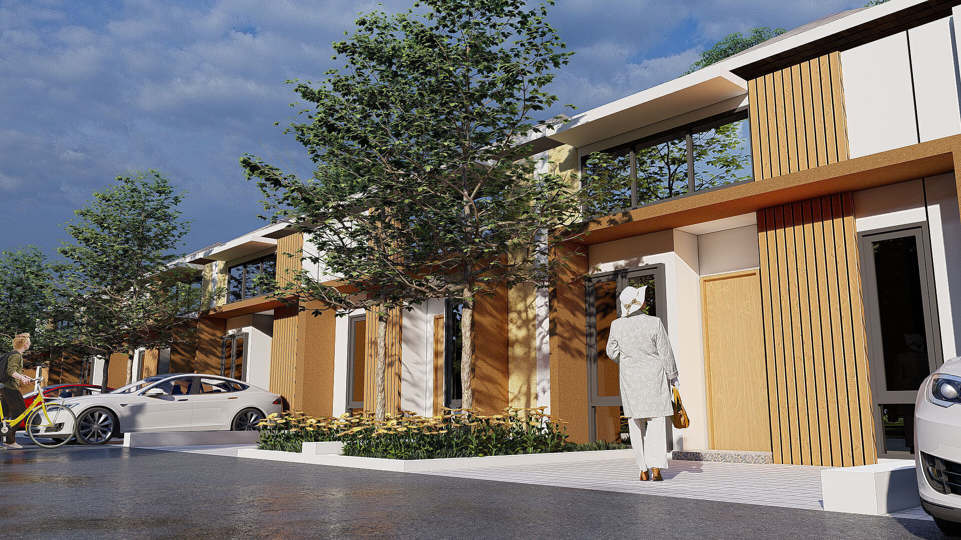 6x12 One Floor House SketchUp DWG and Lumion File 3D model_3