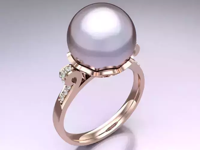 Pearl Ring - Womens Rings  - N832315