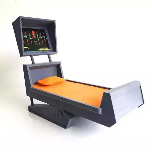 STAR TREK TOS MEDICAL BED 3D print model