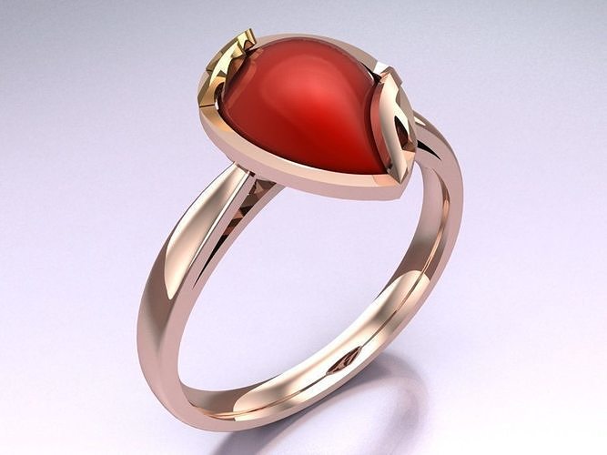Stone Rings - Womens Rings - N832338 3D print model