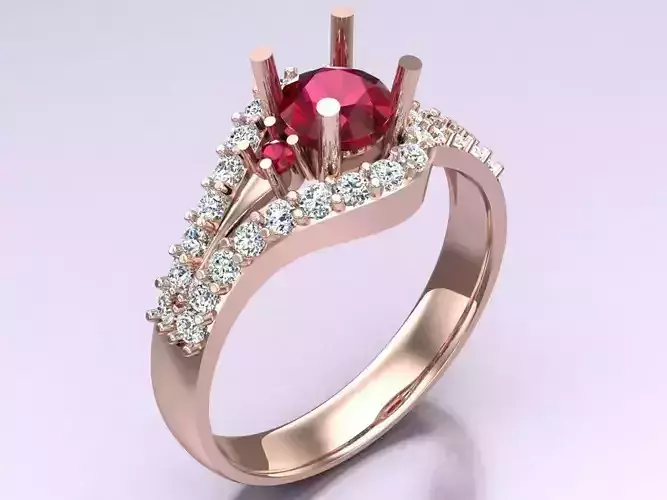 Diamond Ring - Womens Rings - N852245