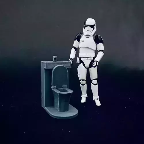 Custom Water Closet 3D print model