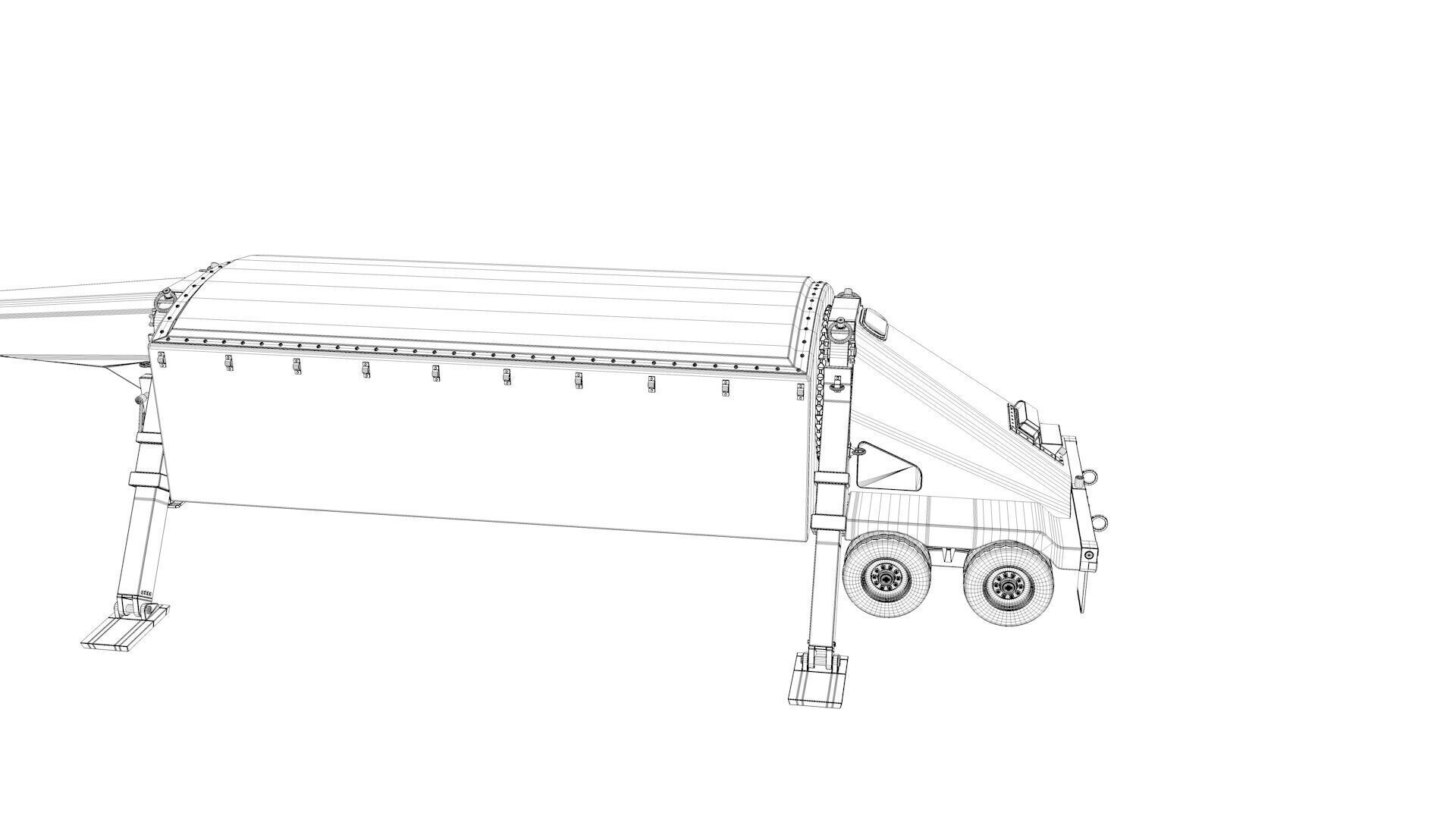 AN TPY-2 radar 3D model_5